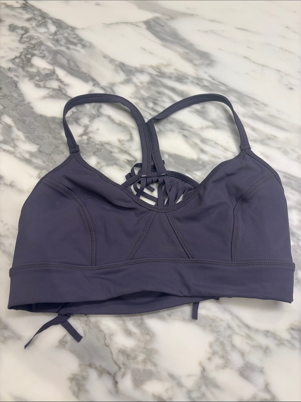 Fp movement Wireless Fringe Sports Bra- Deep Purple